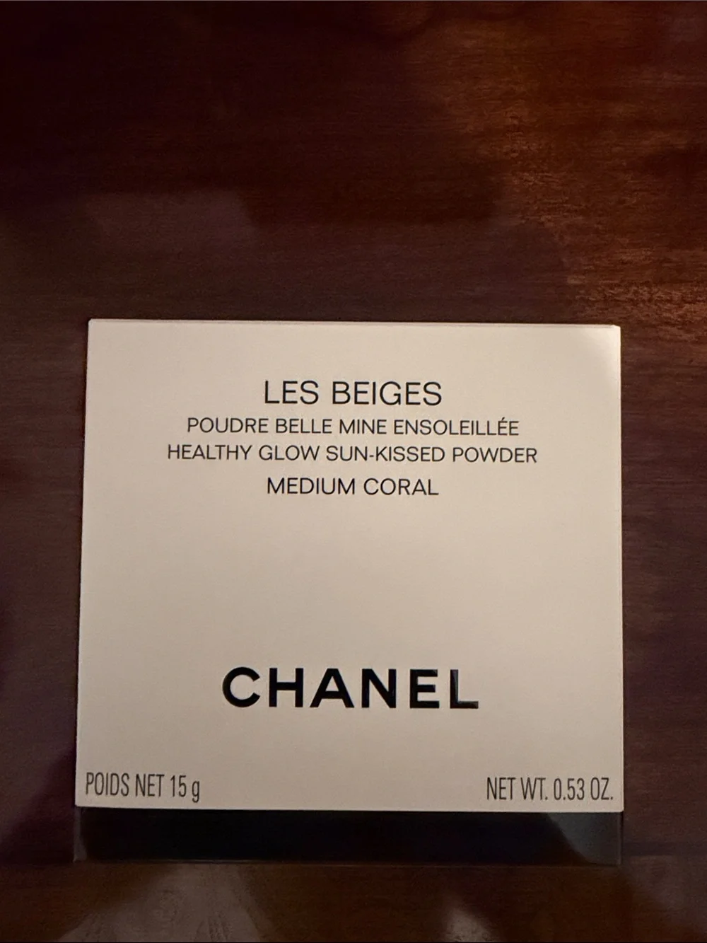 CHANEL Les Beiges Healthy Glow Powder - Coral & Beige Packaging